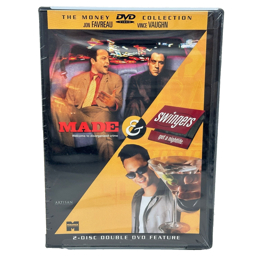 Money Collection Made & Swingers 2-Disc DVD Jon Favreau Vince Vaughn New Sealed